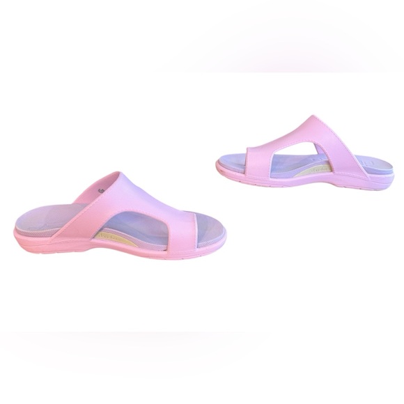 Dansko Krystal Pink and Purple Sandal Cushioned Platform Women’s Size 9.5/10 EUC - Picture 5 of 8